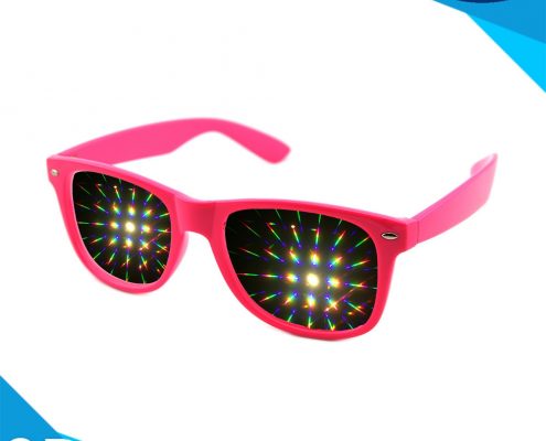 diffraction glasses pink