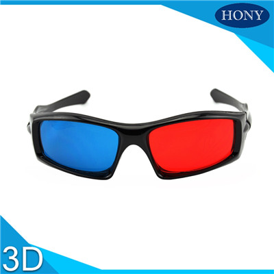 pet red blue 3d glasses
