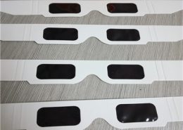 paper solar eclipse glasses