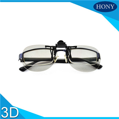 linear polarized clip on 3d glasses